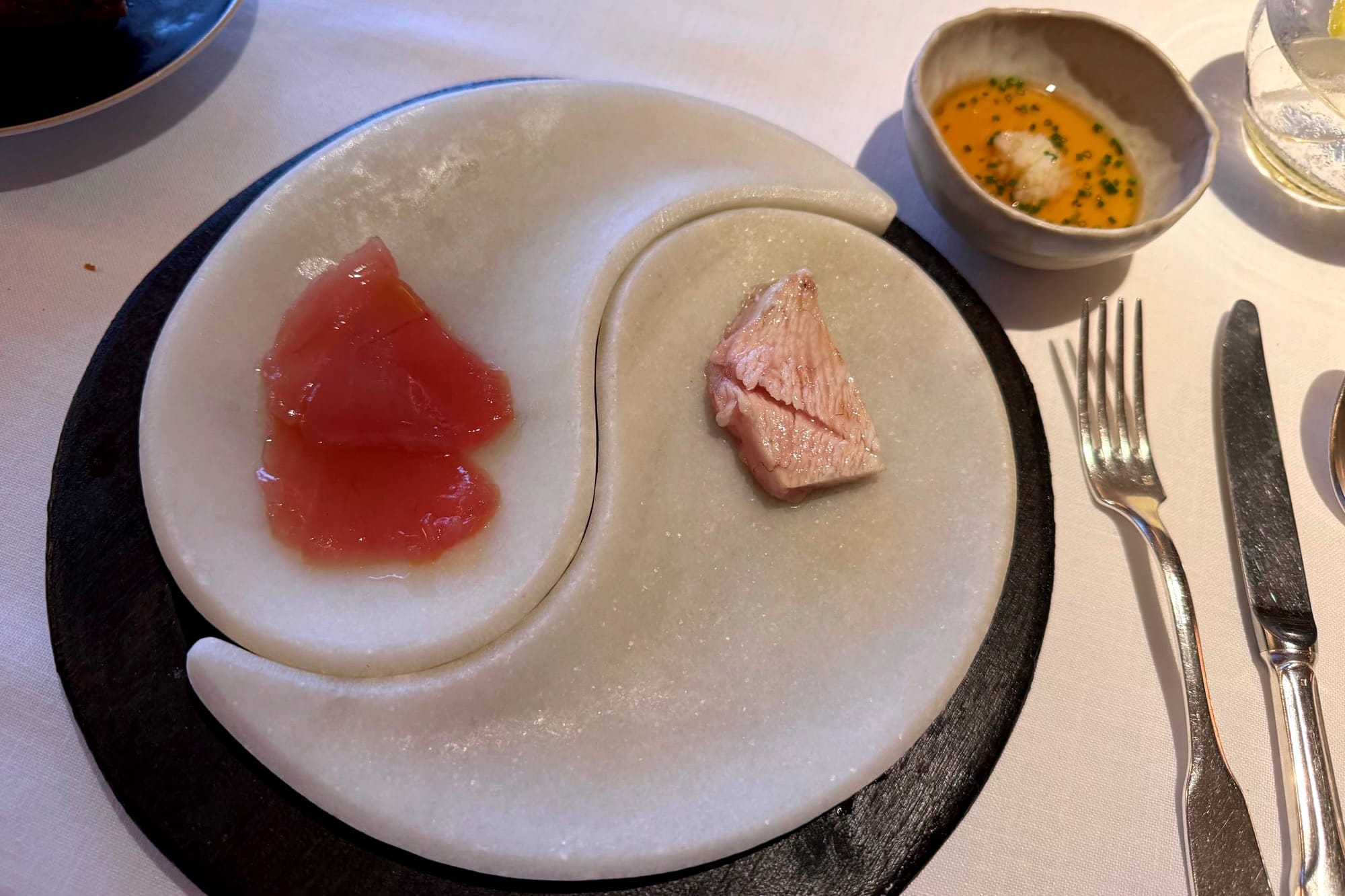 Bonito with Iberian ointment Casa Marcial