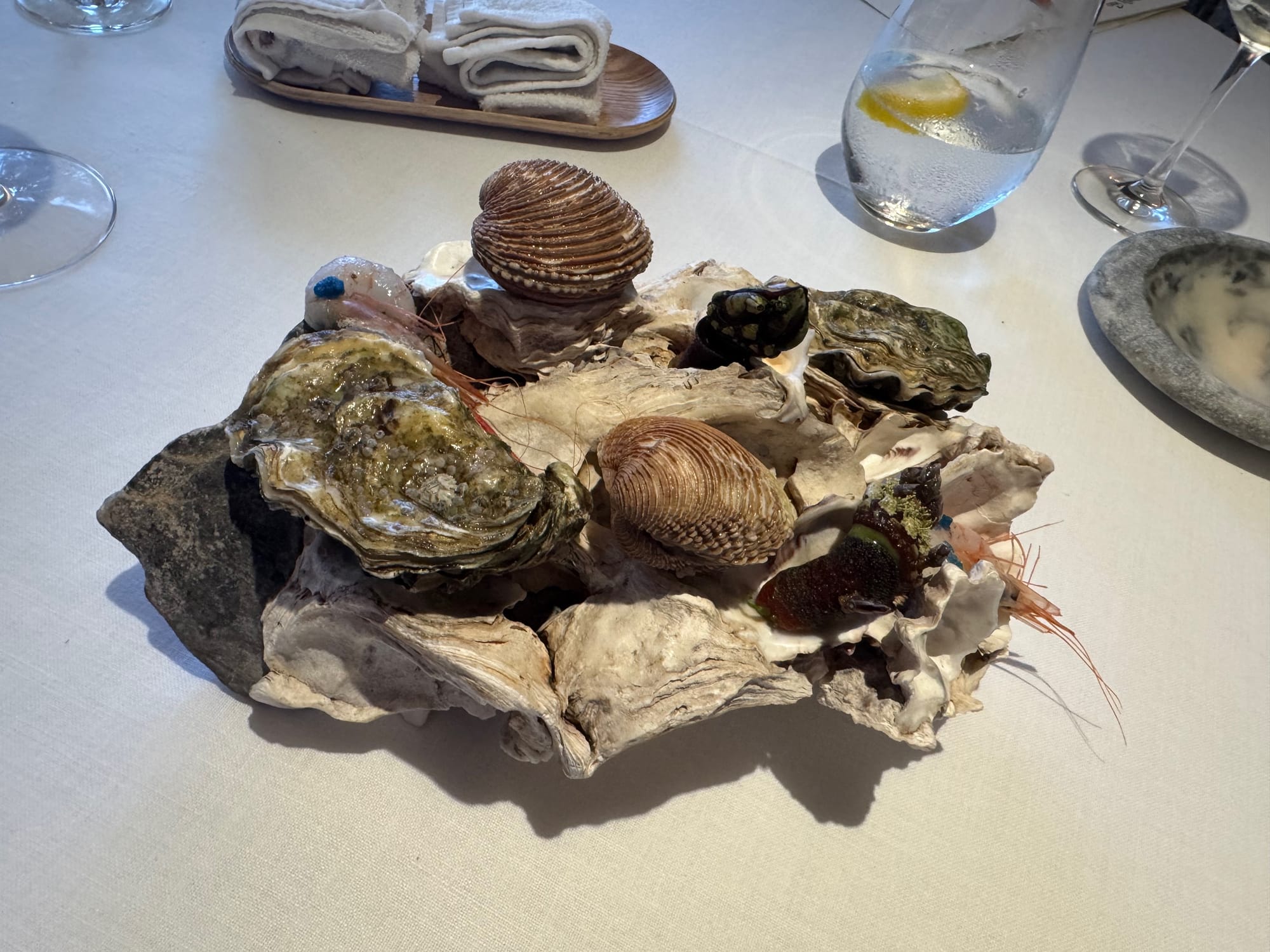 Cantabrian seafood stone