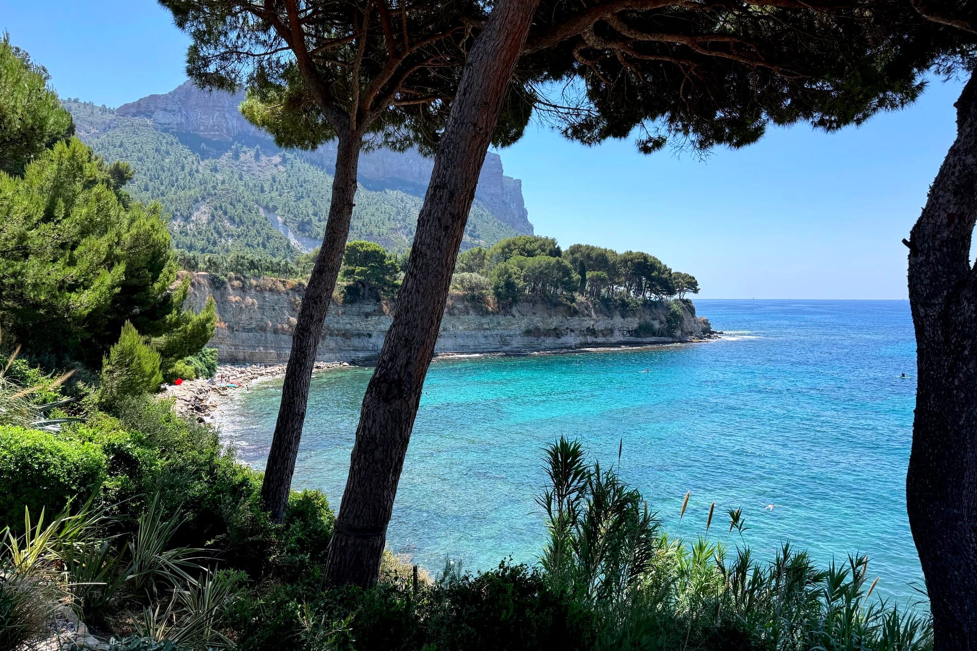 View from La Villa Madie