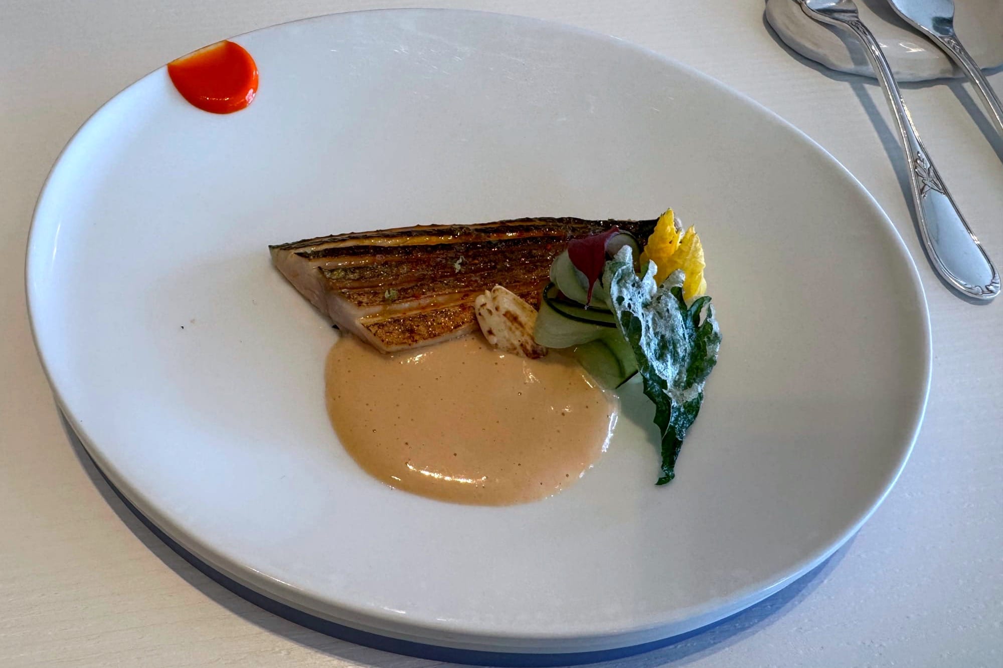 Mackerel at La Table du Castellet