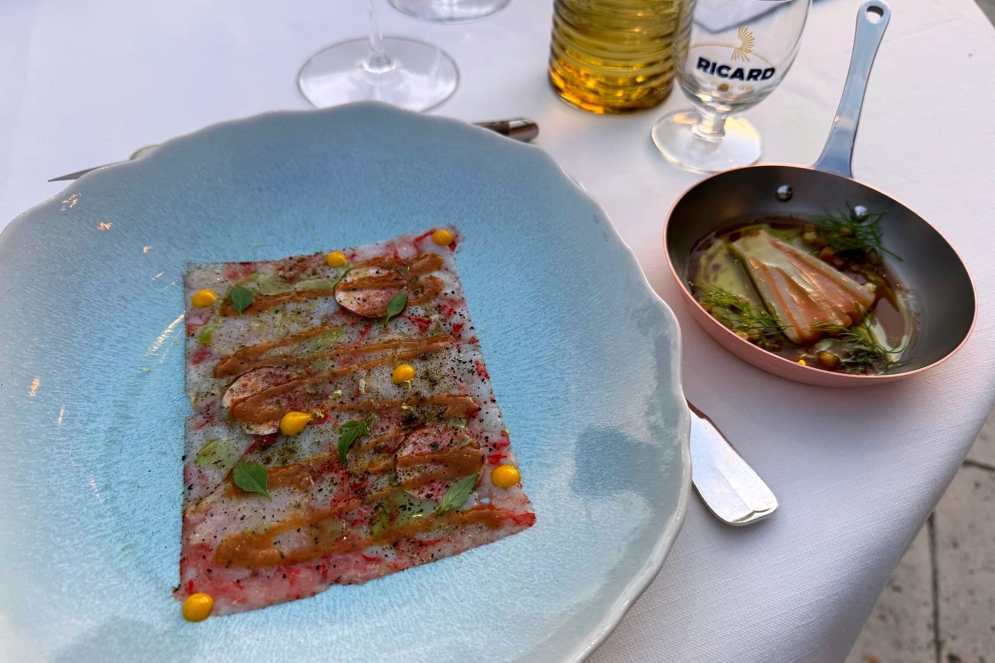 modern interpretation of a bouillabaisse