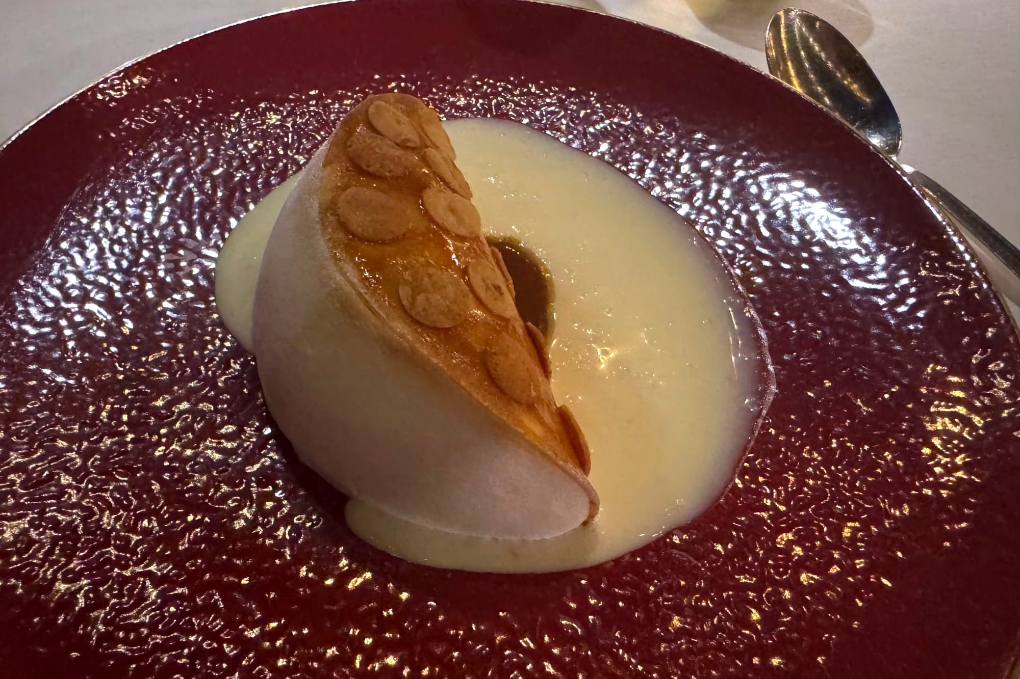 crêpe soufflée with Grand Marnier sauce