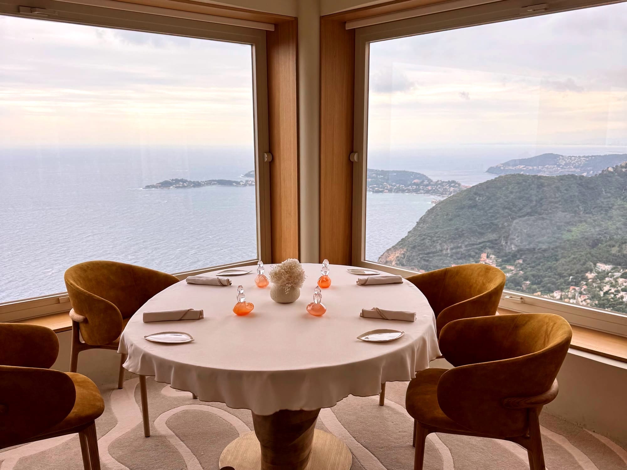 View from La Chèvre d'Or in Eze