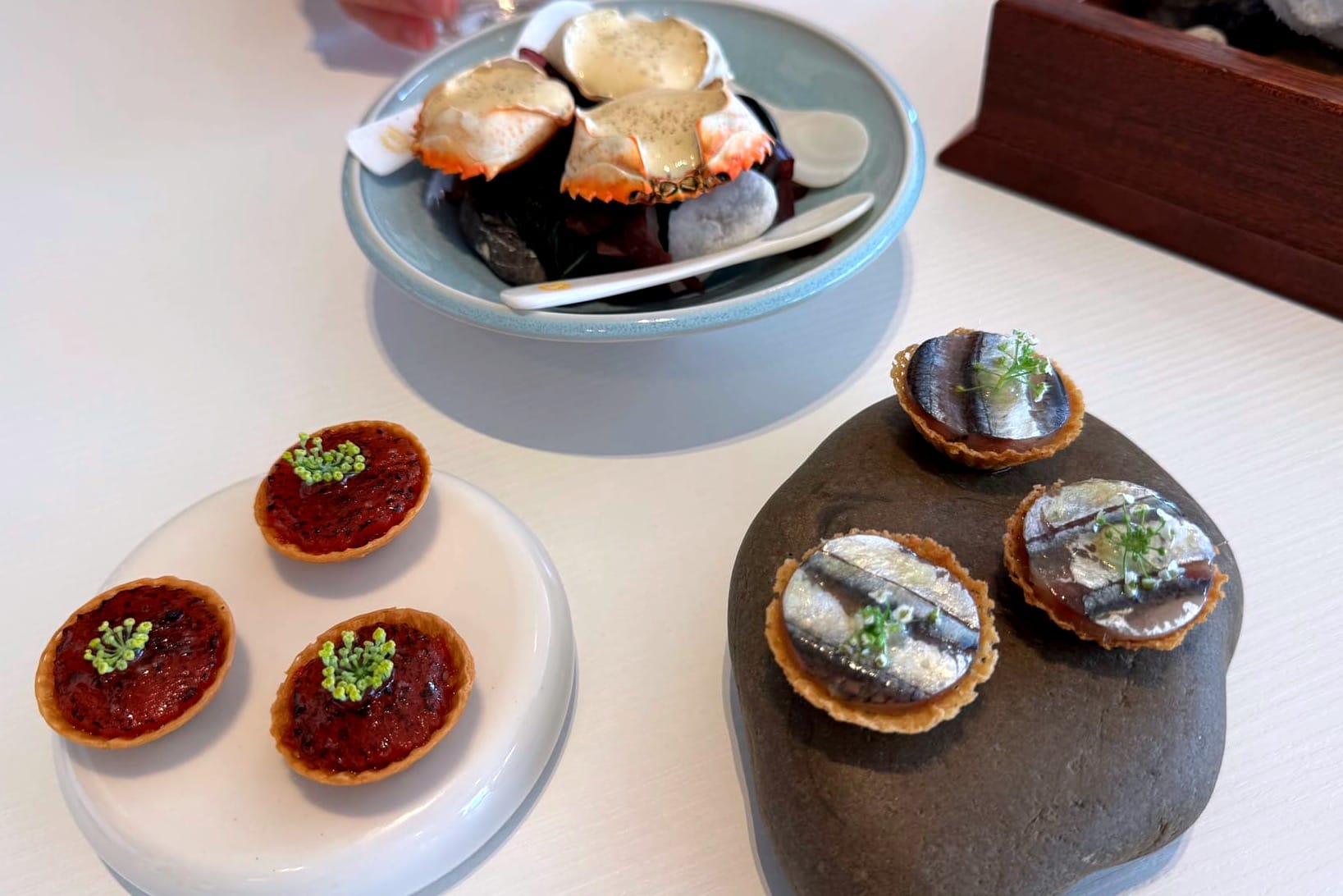 Amuse-bouches at La Table du Castellet