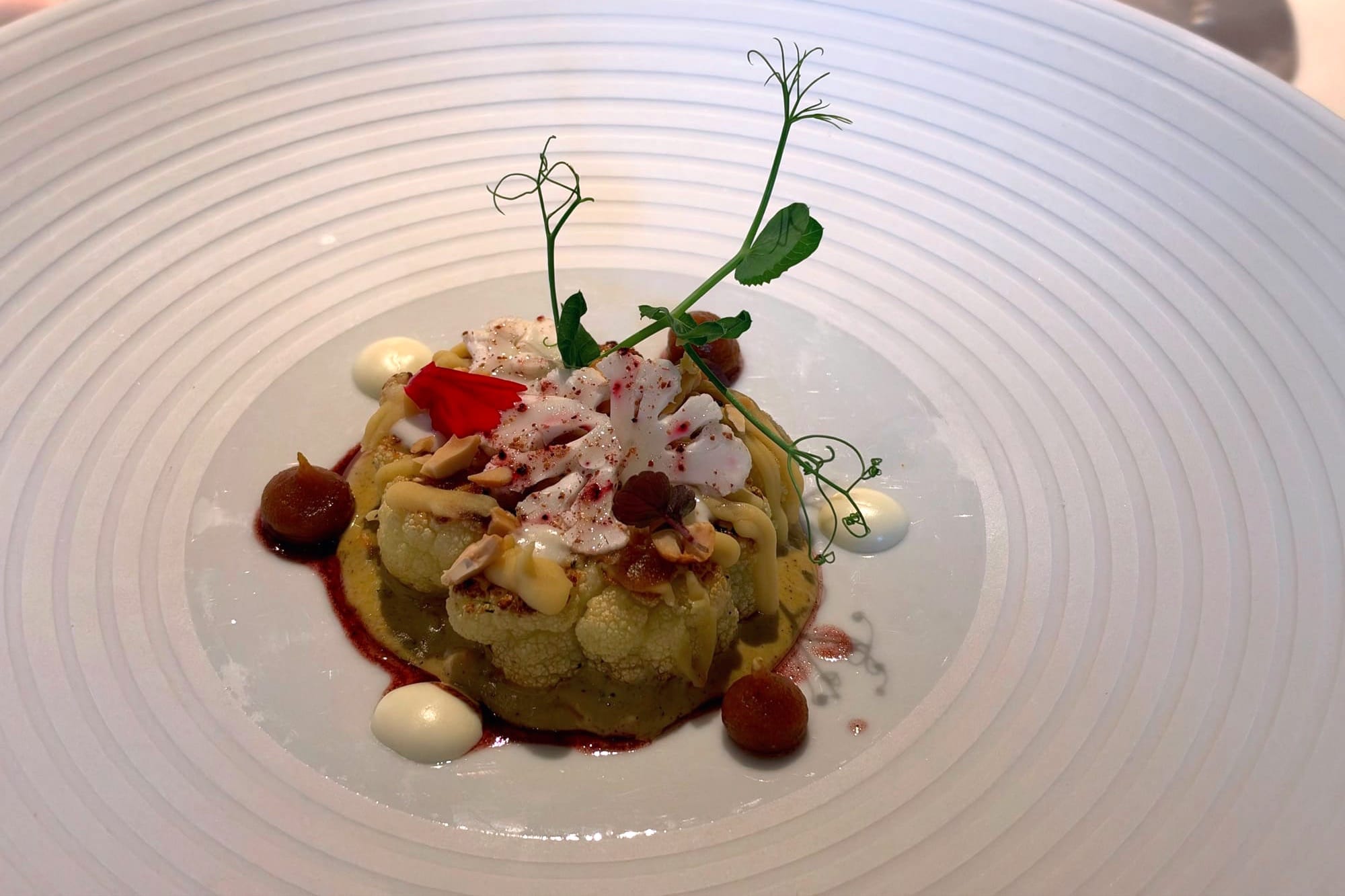 Cauliflower at Restaurant Bareiss