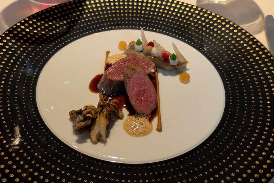 Roasted Saddle of Venison at Restaurant Bareiss