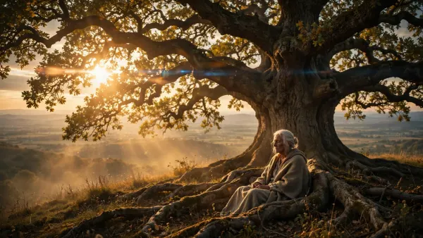 Beneath the Ancient Oak