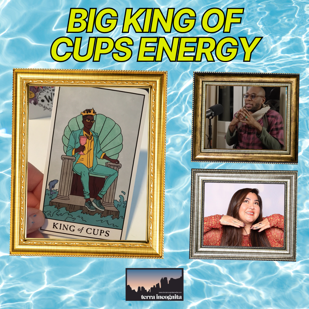 From the Feminist Killjoy Headquarters | February 21, 2024: North Node Conjunct Chiron in Aries and The King of Cups