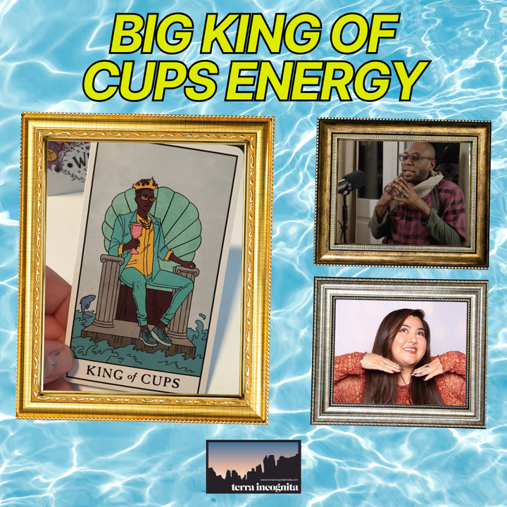 From the Feminist Killjoy Headquarters | February 21, 2024: North Node Conjunct Chiron in Aries and The King of Cups