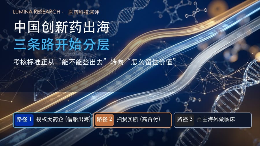 中国创新药出海，三条路开始分层