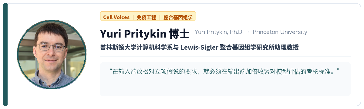 Yuri Pritykin 博士