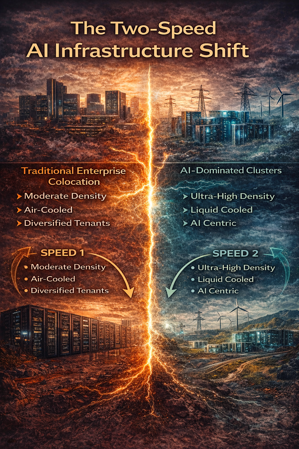 The Two-Speed AI Infrastructure Shift