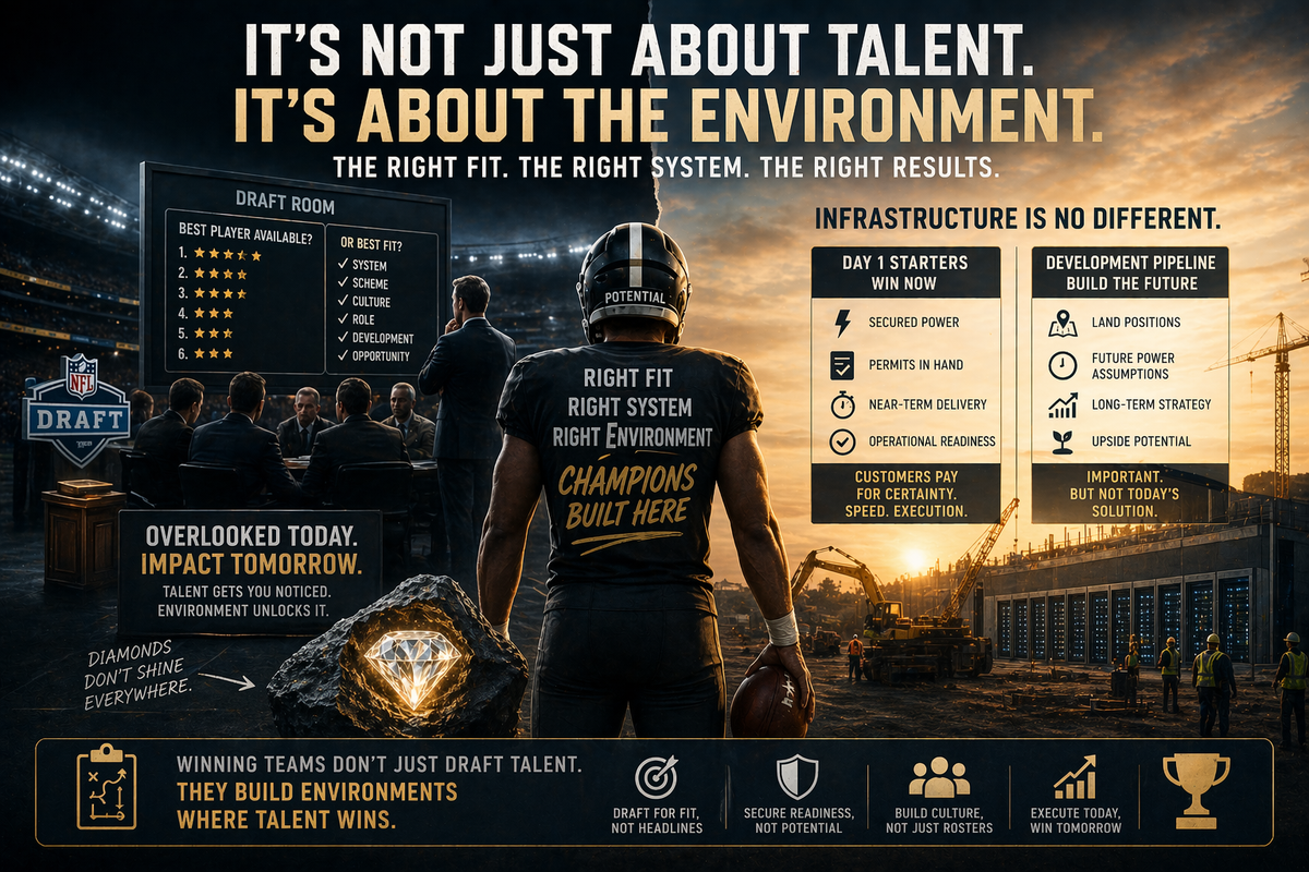 Drafting Infrastructure: Why the Best Teams Don’t Chase Talent; They Build Environments