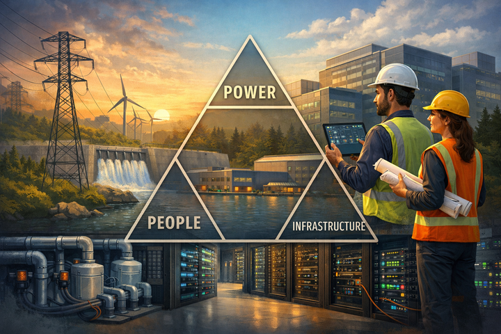 The Three Constraints That Will Shape the Next Wave of AI Data Centers