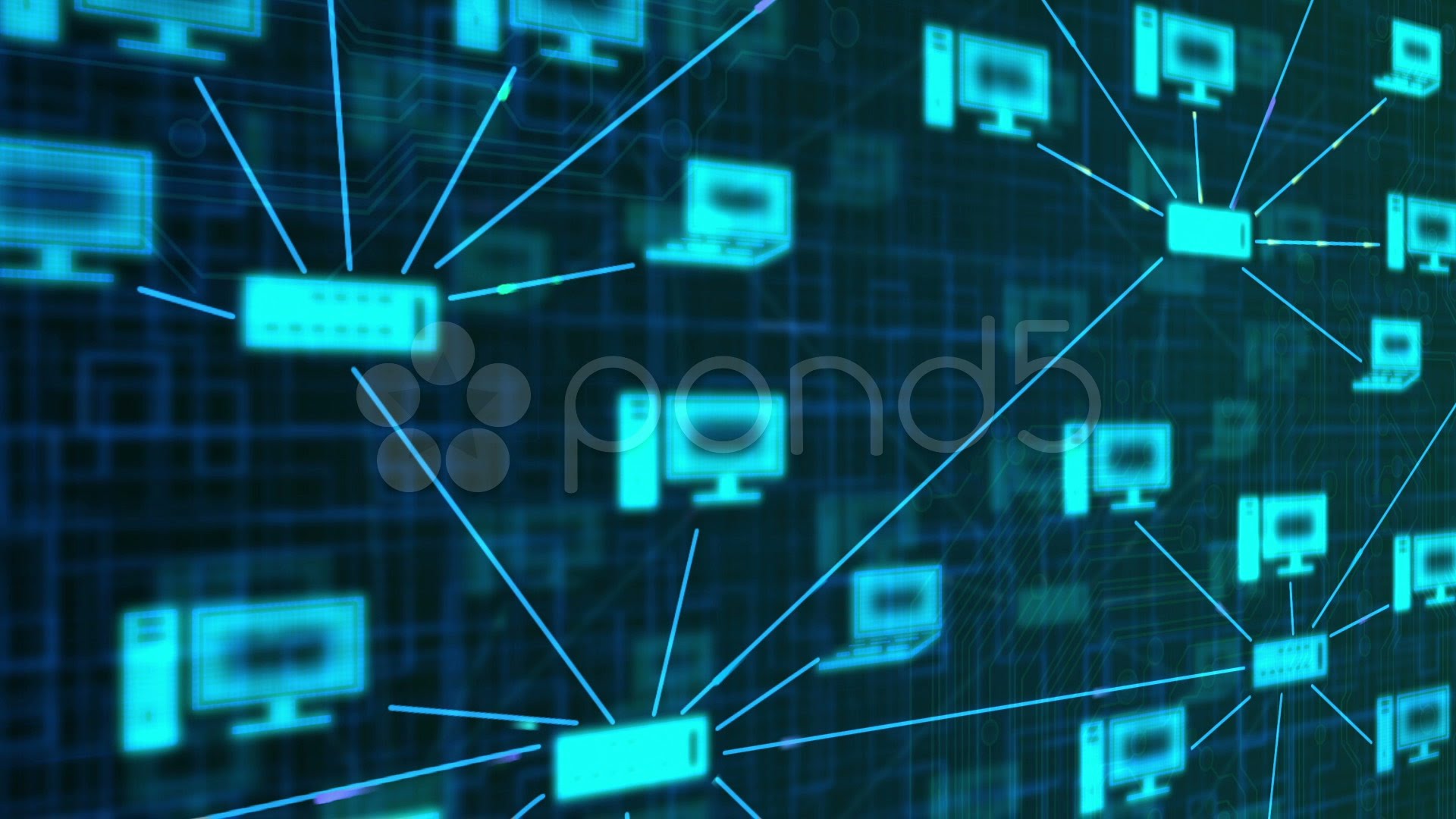 Image showing electronic network diagram