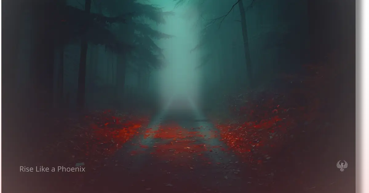 Fog lifting over a pathway, symbolizing clarity about kundalini misconceptions.