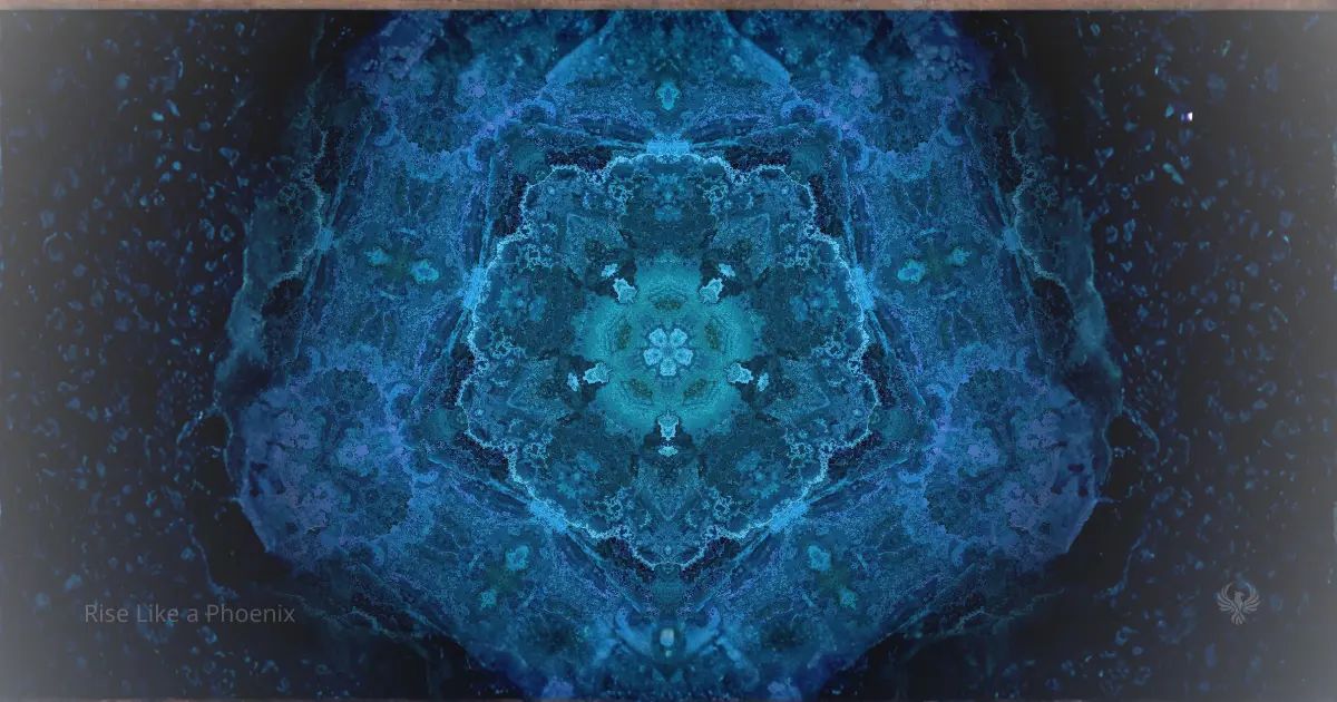 Esoteric astrology represented as a symbolic map of consciousness and inner order.