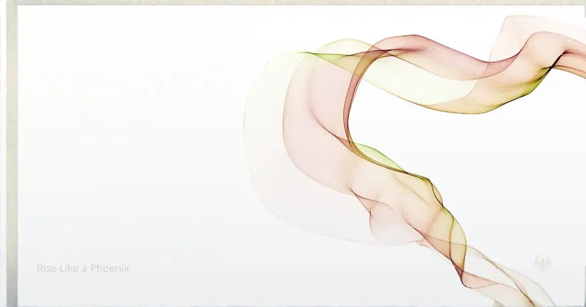 Abstract flowing shapes symbolizing clarity and the dissolution of misconceptions about astrology.