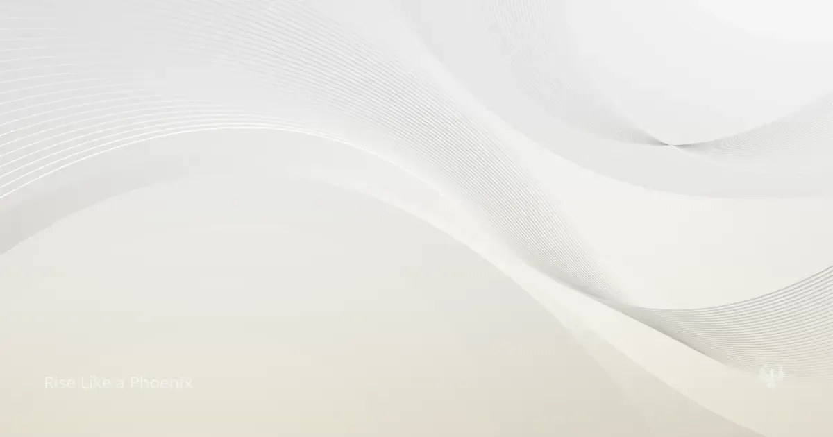 Abstract flowing lines forming a continuous curved pattern, suggesting ongoing adjustment and dynamic balance.