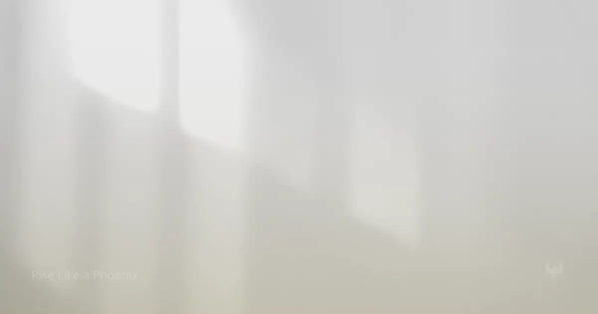 Soft light and shadow on a minimal surface, suggesting gentle attention.