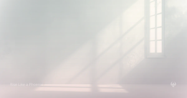 Soft natural light entering a quiet room through a window