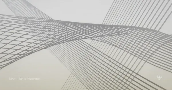 Abstract intersecting lines in neutral tones, representing integration and complementary roles.