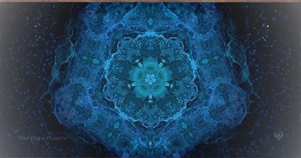 Esoteric astrology represented as a symbolic map of consciousness and inner order.