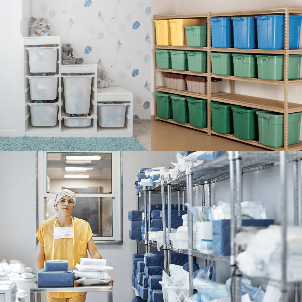 Keep Your Life Organized With These Rolling Storage Baskets