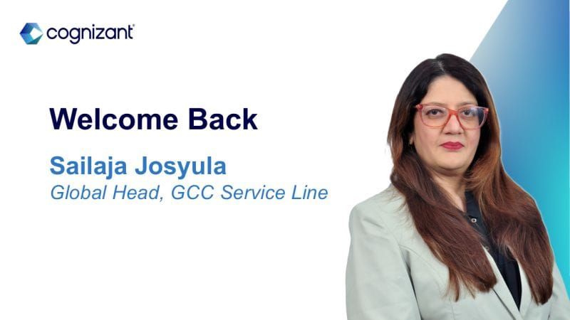 Cognizant Appoints Sailaja Josyula as Global Head of GCC Service Line