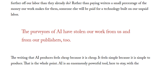 Over 1,100 Authors Call on Publishers to Reject AI-Created Books and Protect Human Labor