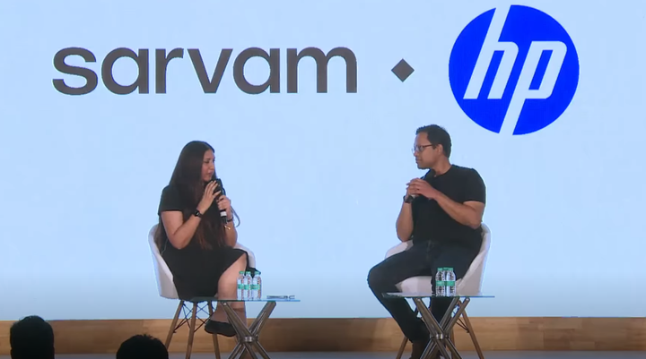 Sarvam Partners with HP to Bring Multilingual Voice AI to PCs Across India