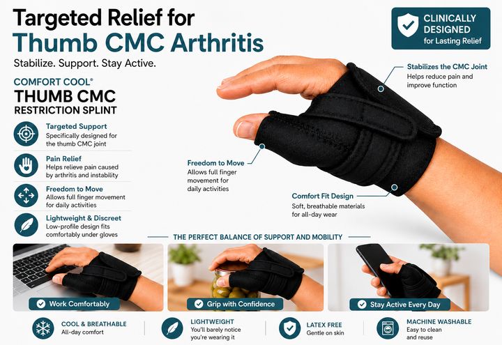 Best Thumb CMC Brace for Arthritis Relief