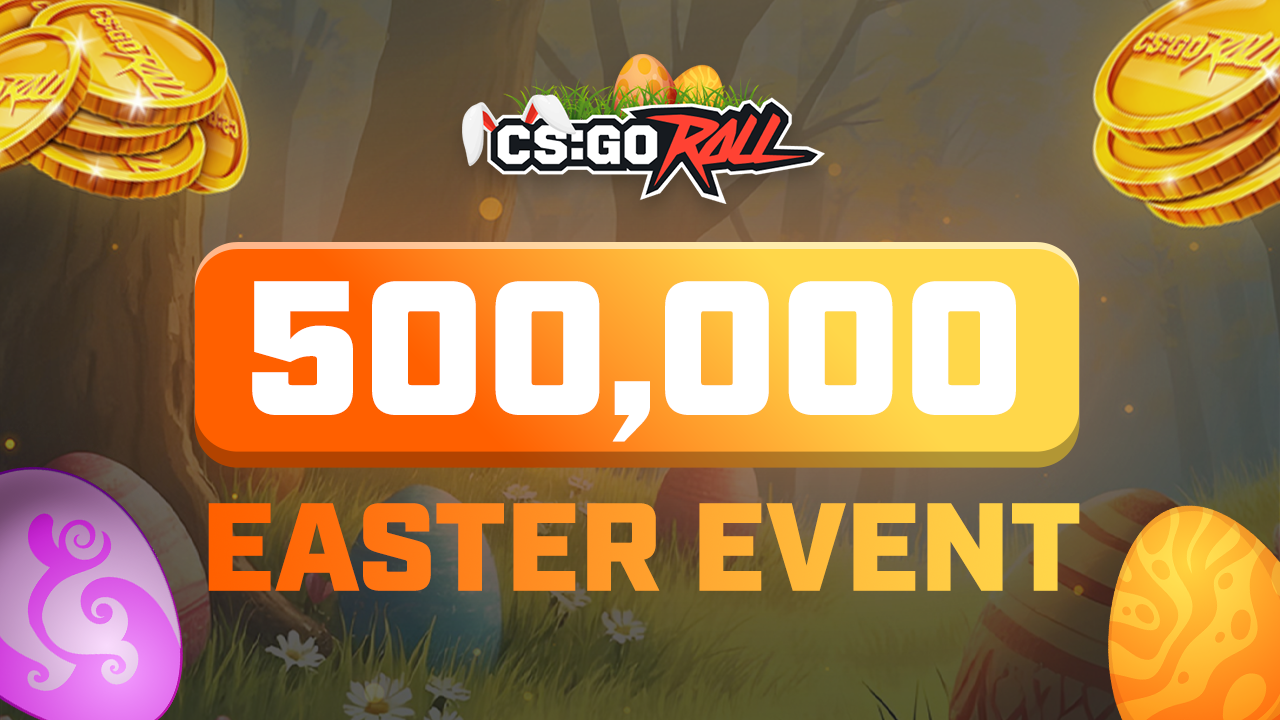 Win 500,000 this Easter on CSGORoll!