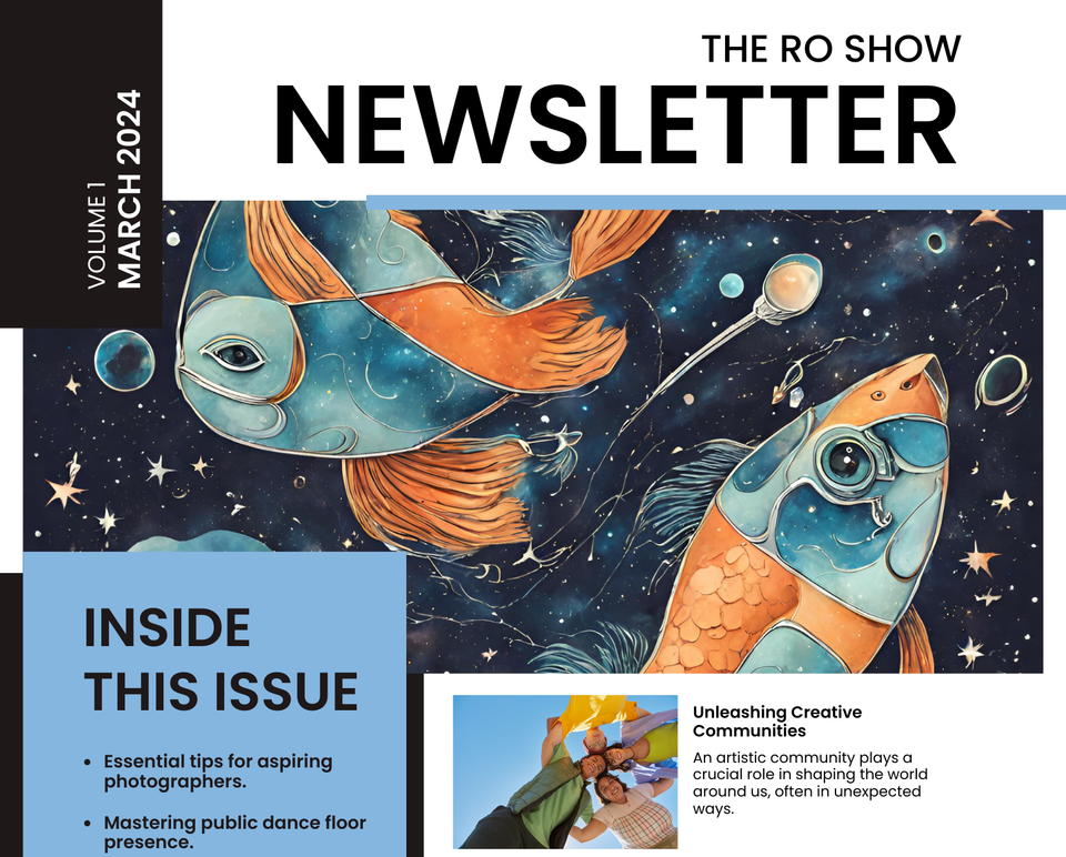 The Ro Show Newsletter - Ignite Your Creativity