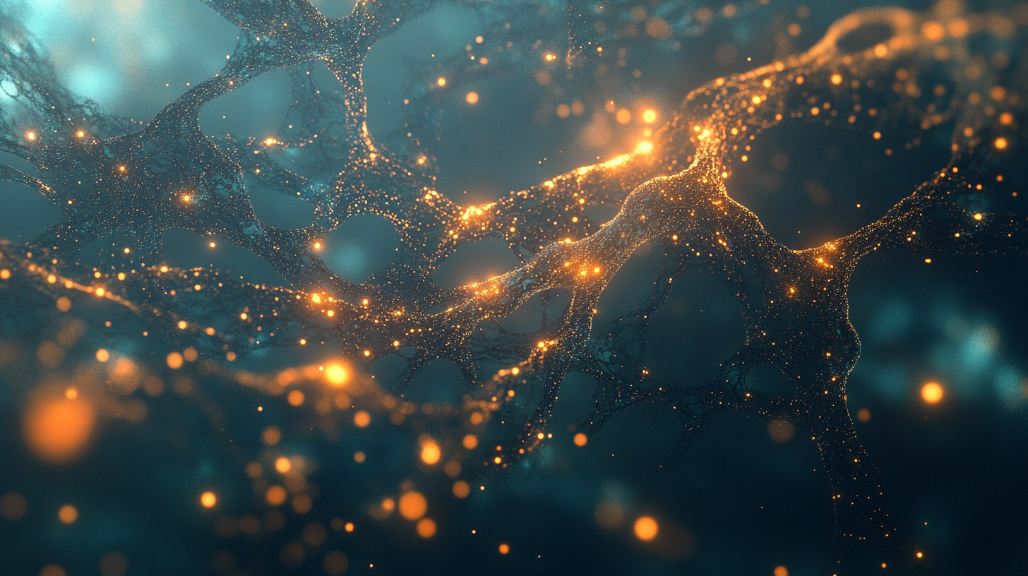 An abstract fractal decision tree.