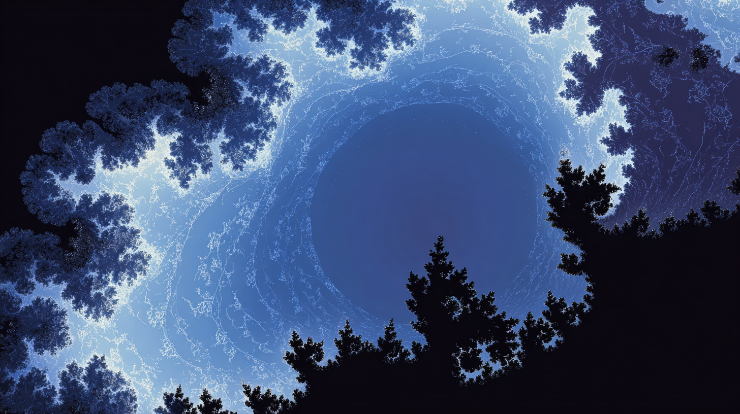 Mandelbrot fractals. 