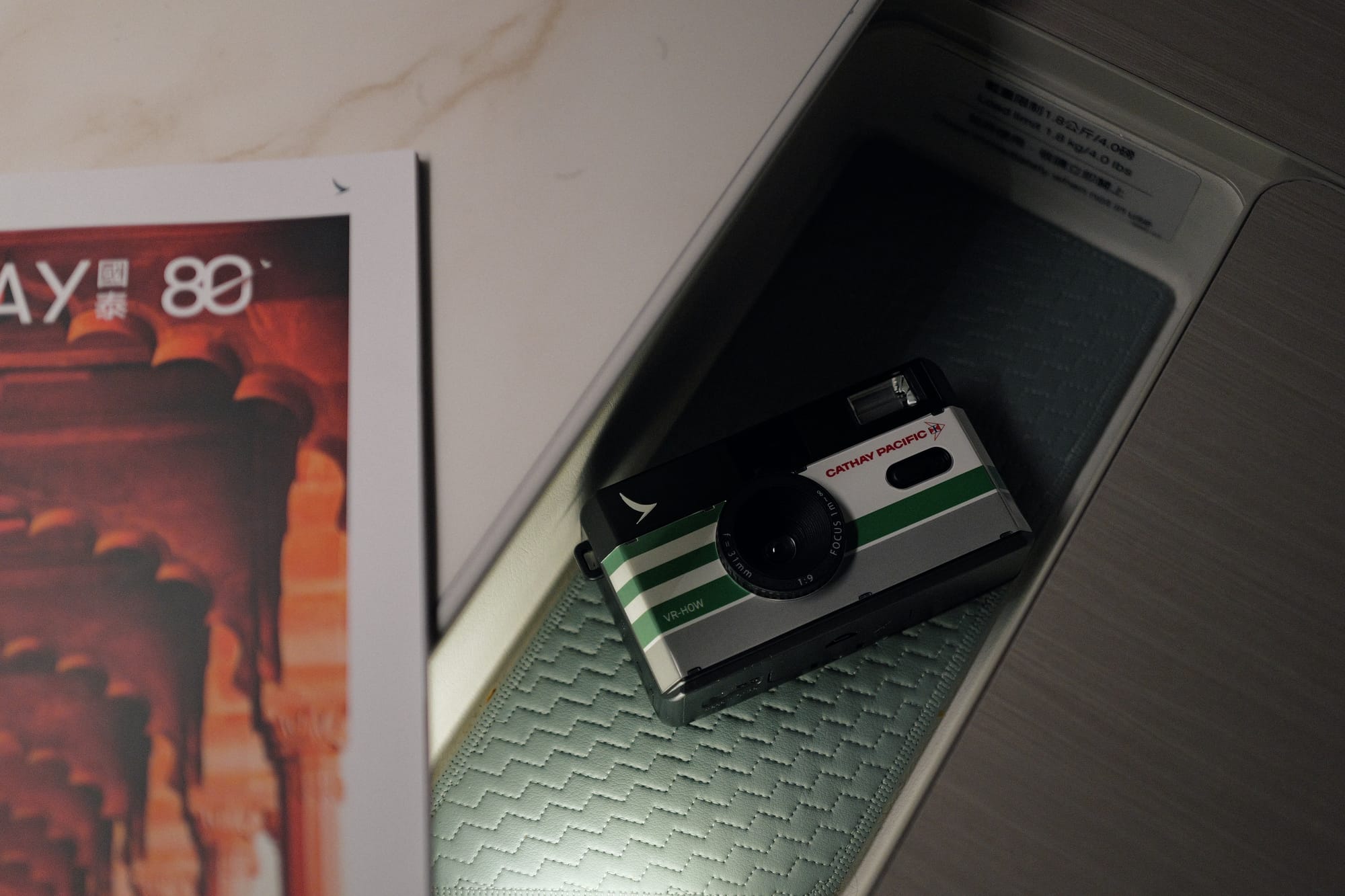 Cathay Pacific retro-livery film camera from the Cathay shop at Cityplaza