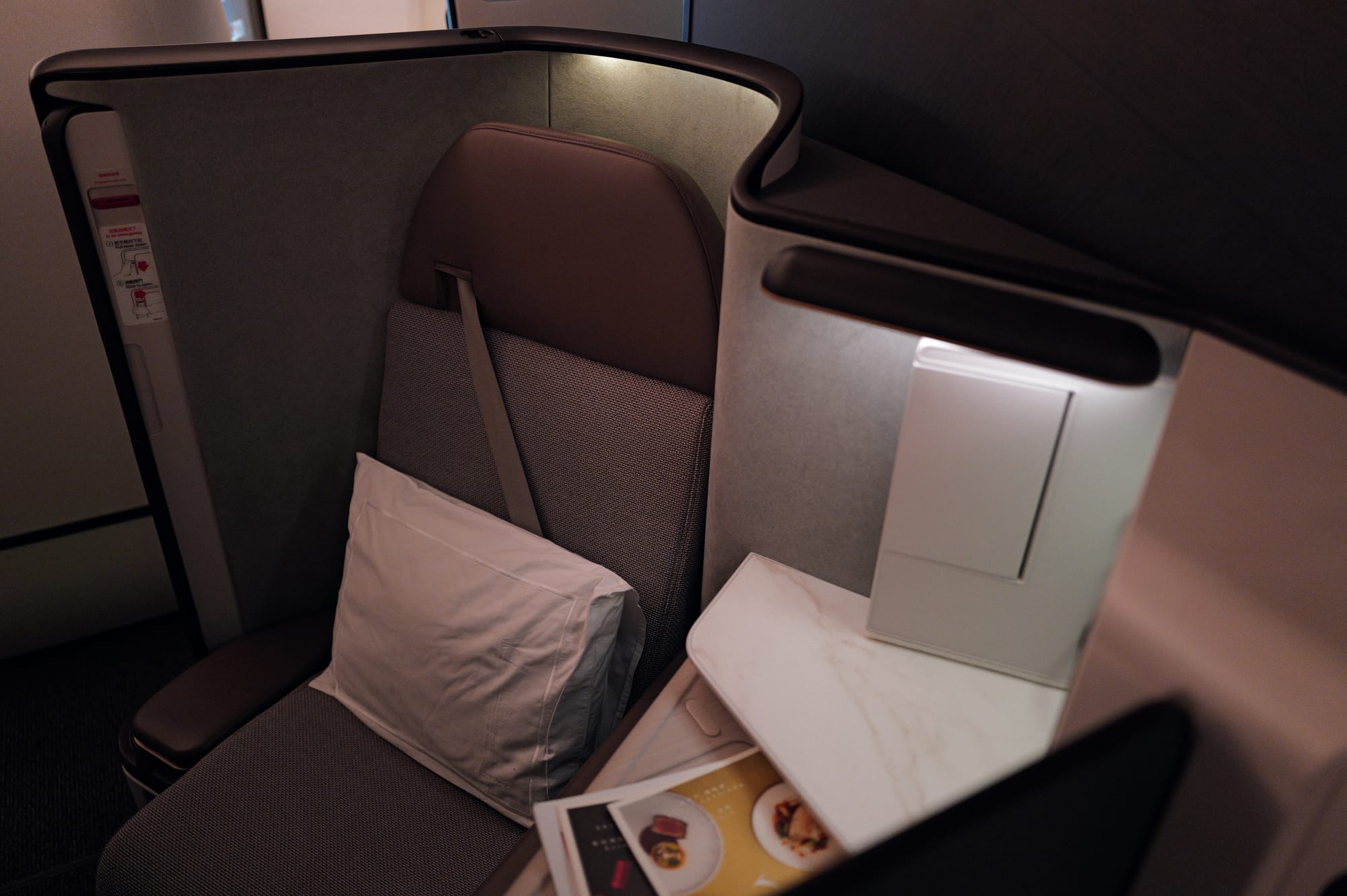 Cathay Pacific Aria Suite in daylight