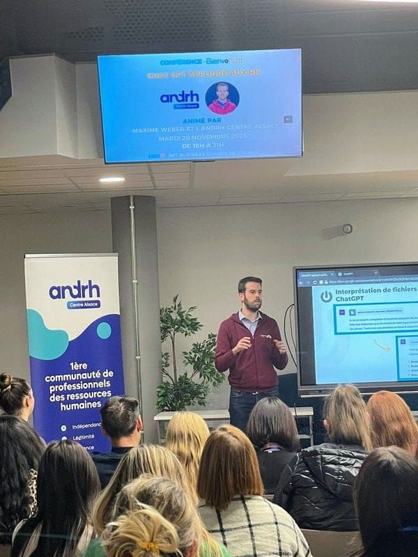 Record d'affluence avec ChatGPT 4 et DALL-E chez ANDRH Centre Alsace