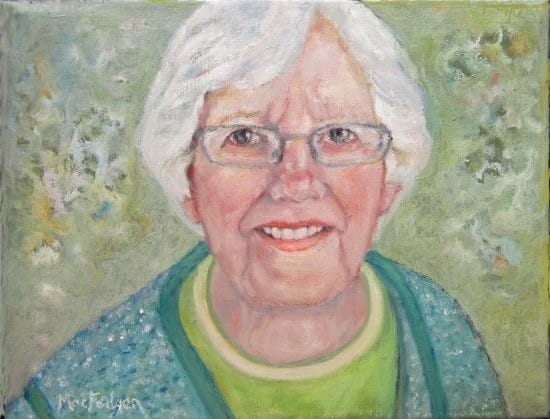 Portrait by Joy MacFadyen