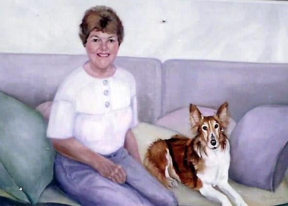 Lady and her collie