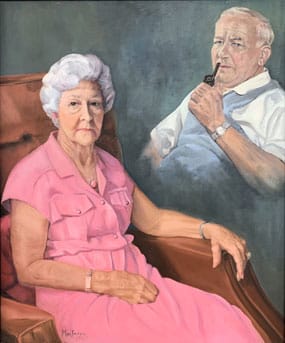Joy MacFadyen portrait painting