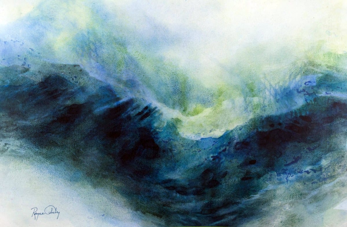 Rayne Tunley (Juror) — “Seventh Wave”, Watercolour