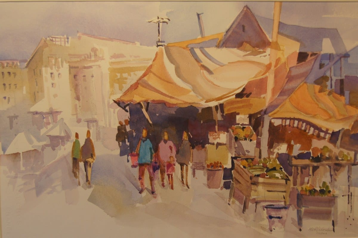 Merv Richardson — “Curacao”, Watercolour