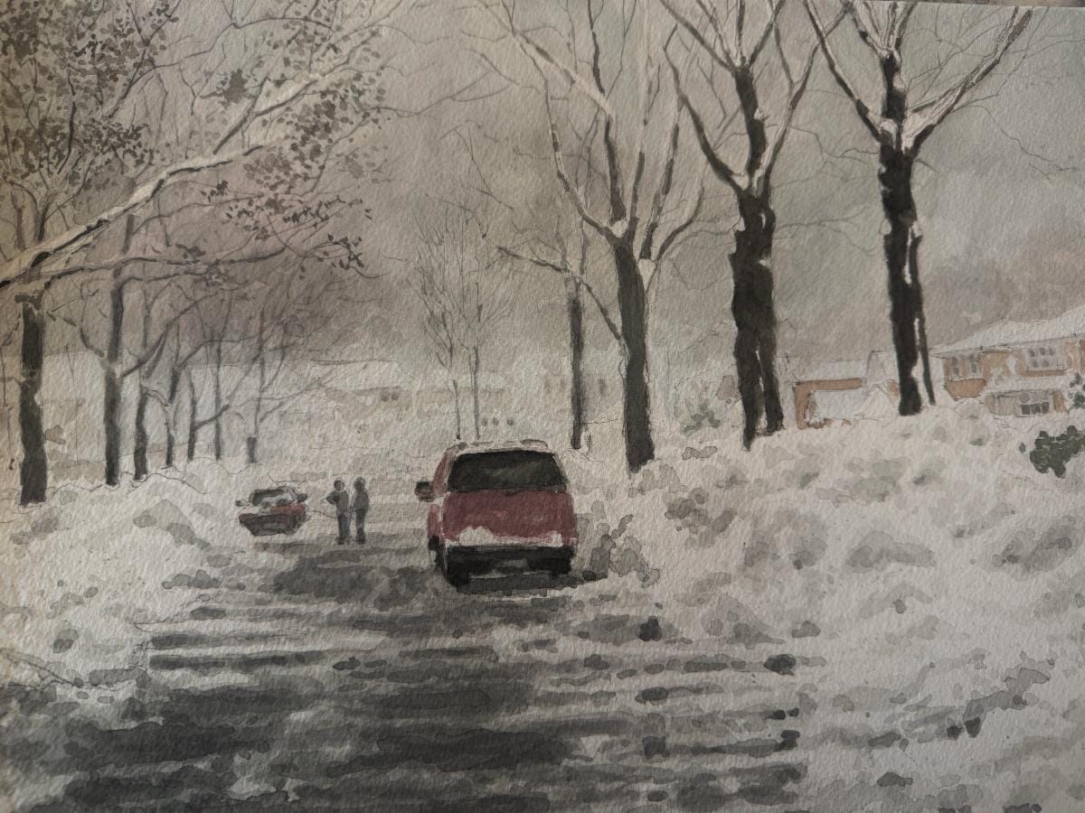 Painting by Peter Marsh