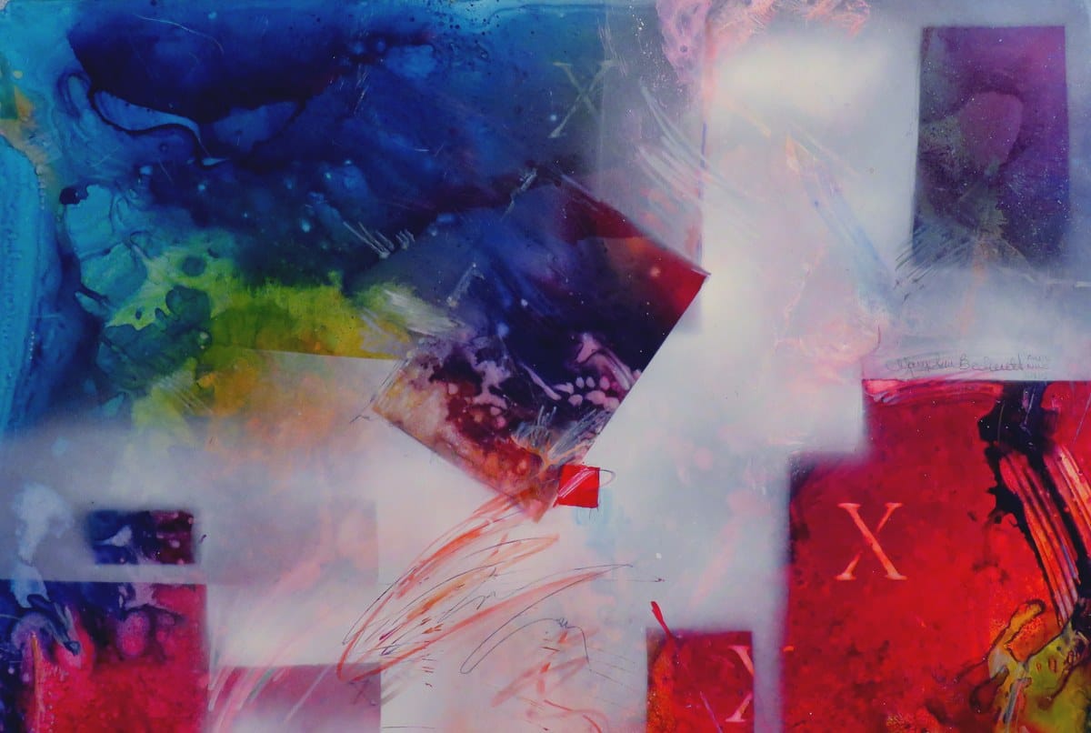 Mary Ann Beckwith (Juror) — “A Very Delicate Balance”, Watercolor and Acrylic