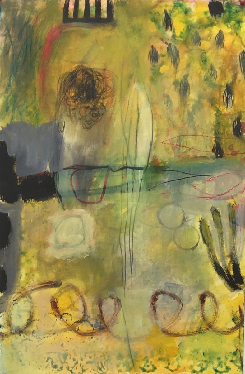 Donne Bitner — “Flight of Fancy”, Acrylic