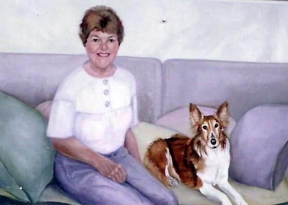 Lady and her collie