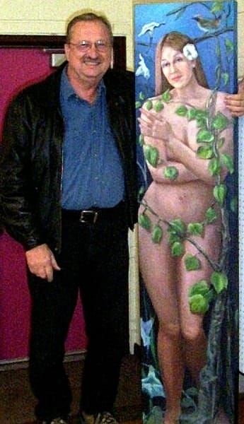 Nude from the nineties gets a squeeze from Bob Hinves