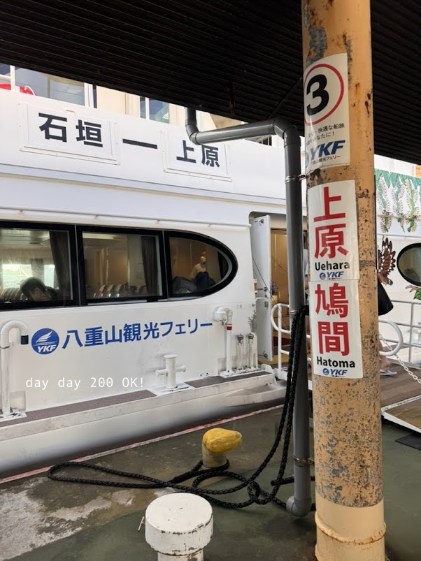 石垣 - 上原 船